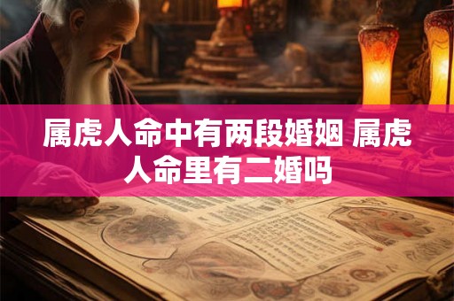 属虎人命中有两段婚姻 属虎人命里有二婚吗
