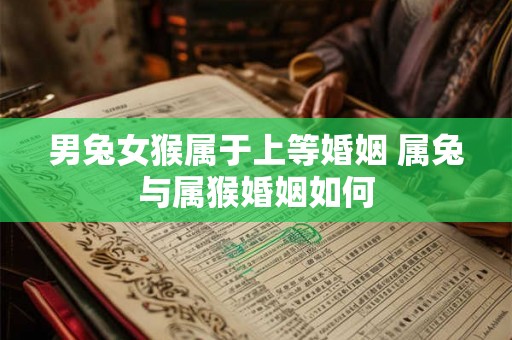 男兔女猴属于上等婚姻 属兔与属猴婚姻如何