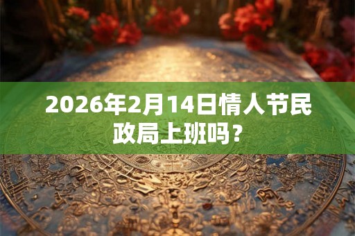 2026年2月14日情人节民政局上班吗？