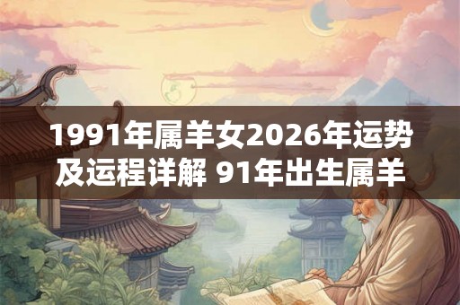 1991年属羊女2026年运势及运程详解 91年出生属羊人2026全年每月运势女性