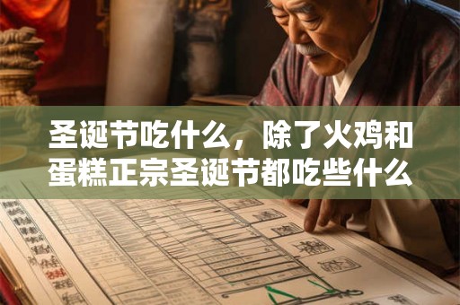 圣诞节吃什么,除了火鸡和蛋糕正宗圣诞节都吃些什么? 圣诞节吃什么,除了火鸡和蛋糕正宗圣诞节都吃些什么?