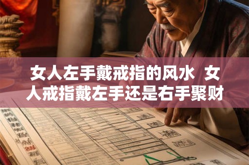 女人左手戴戒指的风水 女人戒指戴左手还是右手聚财 女人左手戴戒指的风水 女人戒指戴左手还是右手聚财