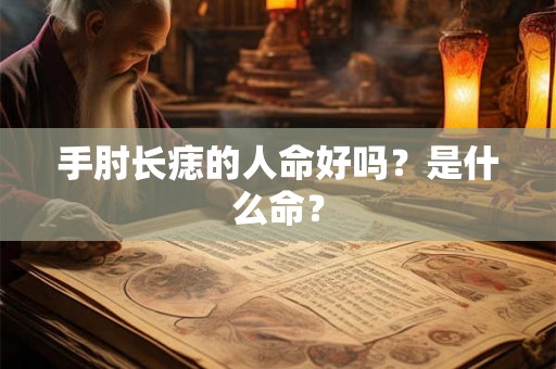 手肘长痣的人命好吗?是什么命? 手肘长痣的人命好吗?是什么命?