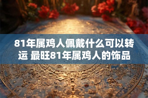 81年属鸡人佩戴什么可以转运 最旺81年属鸡人的饰品