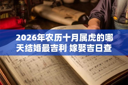 2026年农历十月属虎的哪天结婚最吉利 嫁娶吉日查询