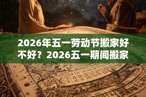 2026年五一劳动节搬家好不好？2026五一期间搬家吉日