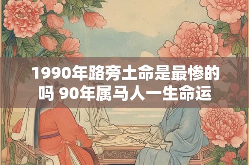 1990年路旁土命是最惨的吗 90年属马人一生命运 1990年路旁土命是最惨的吗 90年属马人一生命运