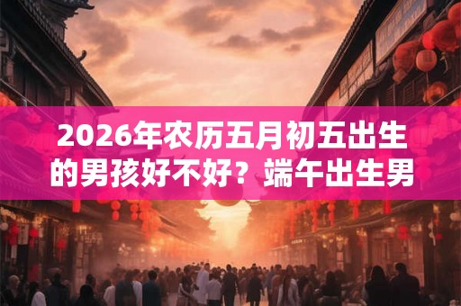 2026年农历五月初五出生的男孩好不好?端午出生男孩不好? 2026年农历五月初五出生的男孩好不好?端午出生男孩不好?