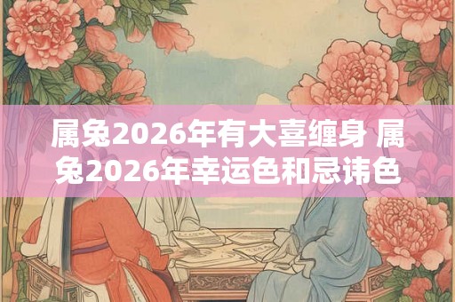 属兔2026年有大喜缠身 属兔2026年幸运色和忌讳色