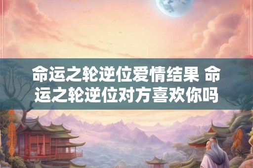 命运之轮逆位爱情结果 命运之轮逆位对方喜欢你吗 命运之轮逆位爱情结果 命运之轮逆位对方喜欢你吗