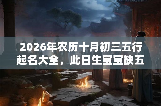 2026年农历十月初三五行起名大全，此日生宝宝缺五行吗？