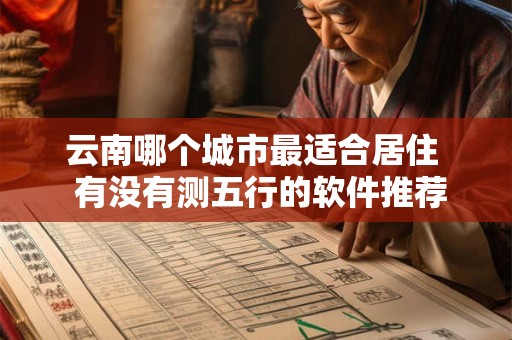 云南哪个城市最适合居住  有没有测五行的软件推荐