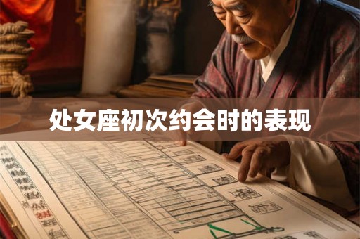 处女座初次约会时的表现
