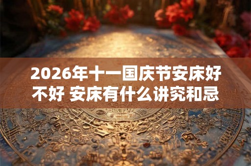 2026年十一国庆节安床好不好 安床有什么讲究和忌讳
