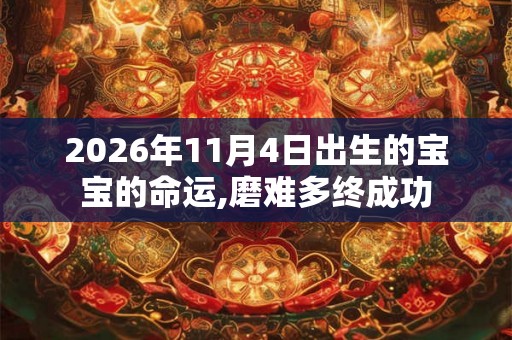 2026年11月4日出生的宝宝的命运,磨难多终成功