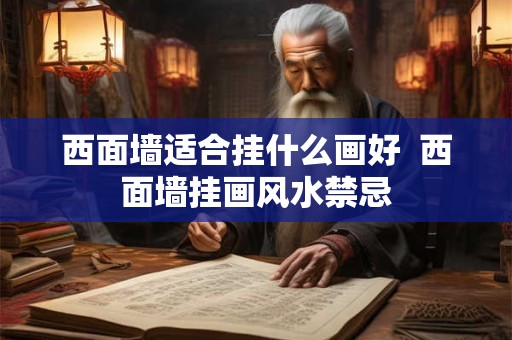 西面墙适合挂什么画好  西面墙挂画风水禁忌