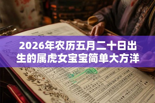 2026年农历五月二十日出生的属虎女宝宝简单大方洋气的名字 2026年农历五月二十日出生的属虎女宝宝简单大方洋气的名字