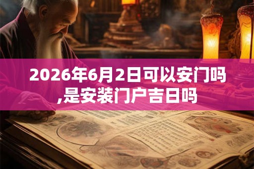 2026年6月2日可以安门吗,是安装门户吉日吗