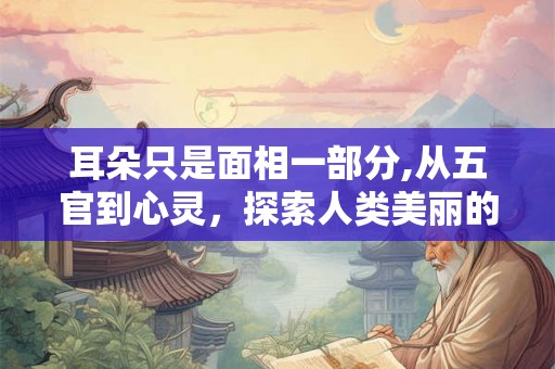 耳朵只是面相一部分,从五官到心灵，探索人类美丽的秘密