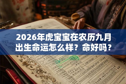 2026年虎宝宝在农历九月出生命运怎么样?命好吗? 2026年虎宝宝在农历九月出生命运怎么样?命好吗?