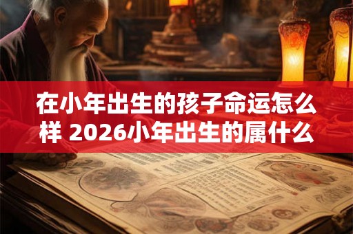 在小年出生的孩子命运怎么样 2026小年出生的属什么