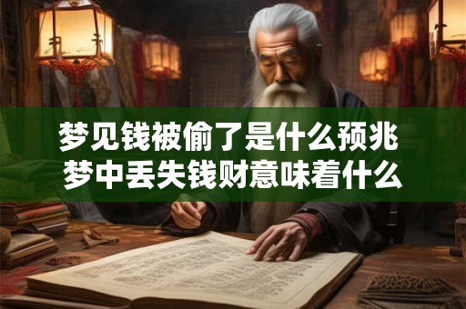 梦见钱被偷了是什么预兆 梦中丢失钱财意味着什么