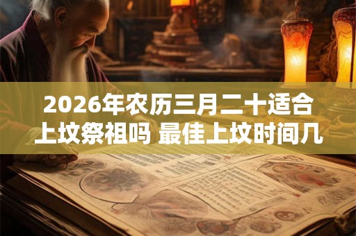 2026年农历三月二十适合上坟祭祖吗 最佳上坟时间几点