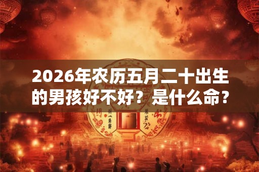 2026年农历五月二十出生的男孩好不好？是什么命？