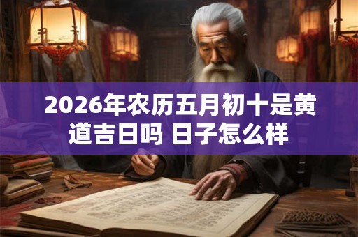 2026年农历五月初十是黄道吉日吗 日子怎么样