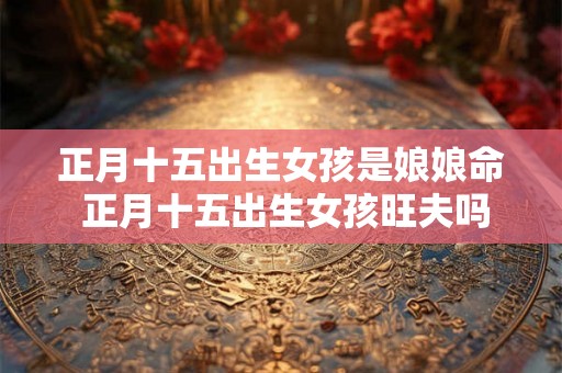 正月十五出生女孩是娘娘命 正月十五出生女孩旺夫吗