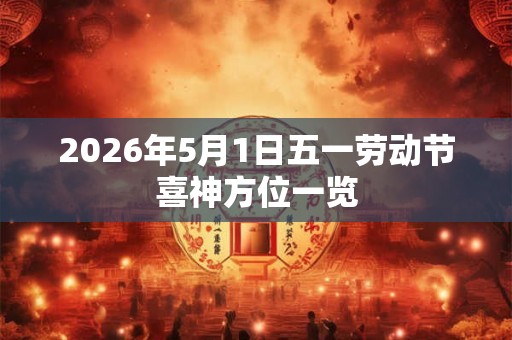 2026年5月1日五一劳动节喜神方位一览