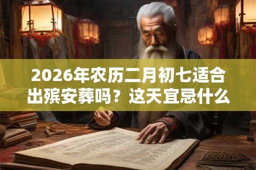 2026年农历二月初七适合出殡安葬吗？这天宜忌什么？