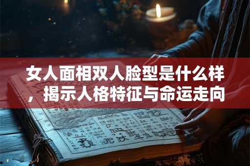 女人面相双人脸型是什么样，揭示人格特征与命运走向