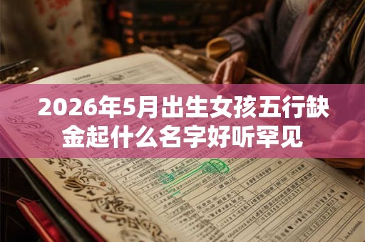 2026年5月出生女孩五行缺金起什么名字好听罕见 2026年5月出生女孩五行缺金起什么名字好听罕见