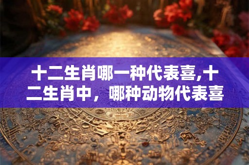 十二生肖哪一种代表喜,十二生肖中，哪种动物代表喜？