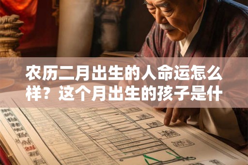 农历二月出生的人命运怎么样？这个月出生的孩子是什么星座？