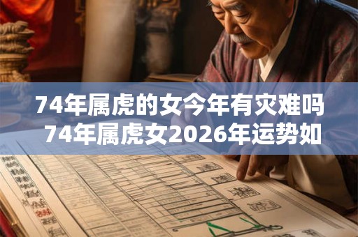74年属虎的女今年有灾难吗 74年属虎女2026年运势如何