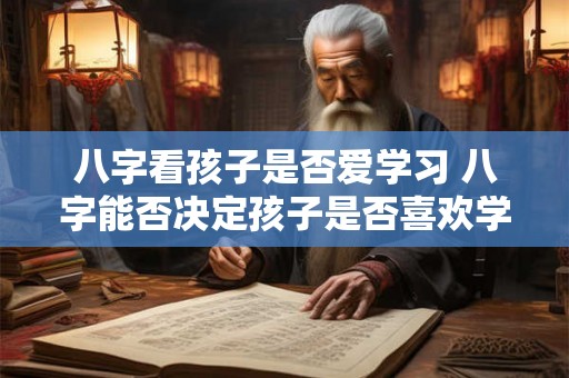 八字看孩子是否爱学习 八字能否决定孩子是否喜欢学习 八字看孩子是否爱学习 八字能否决定孩子是否喜欢学习