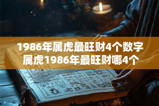 1986年属虎最旺财4个数字 属虎1986年最旺财哪4个数字