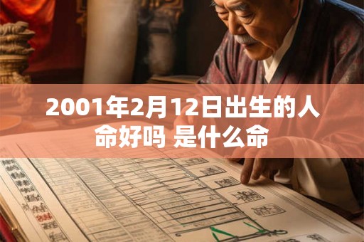 2001年2月12日出生的人命好吗 是什么命