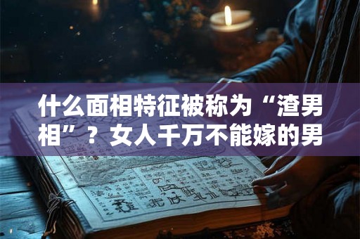 什么面相特征被称为“渣男相”？女人千万不能嫁的男人面相！