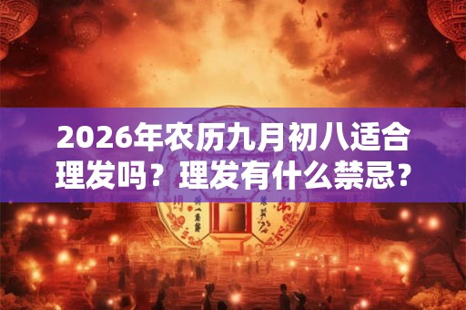 2026年农历九月初八适合理发吗？理发有什么禁忌？