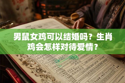 男鼠女鸡可以结婚吗？生肖鸡会怎样对待爱情？