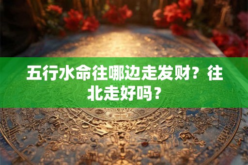 五行水命往哪边走发财?往北走好吗? 五行水命往哪边走发财?往北走好吗?