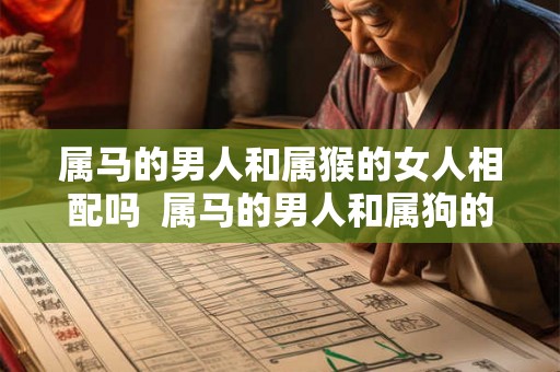 属马的男人和属猴的女人相配吗  属马的男人和属狗的女人相配吗