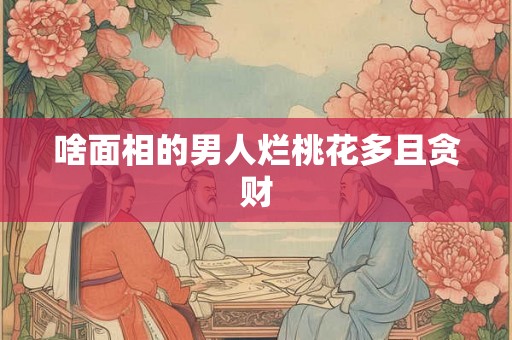 啥面相的男人烂桃花多且贪财 啥面相的男人烂桃花多且贪财