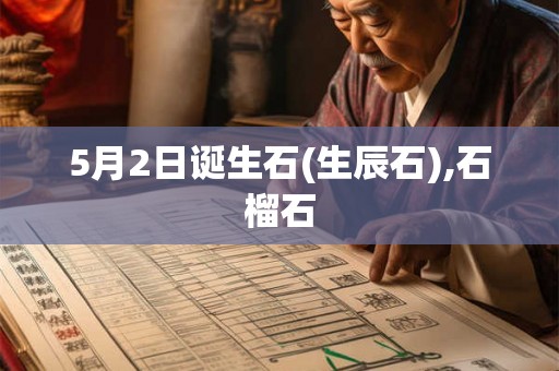 5月2日诞生石(生辰石),石榴石