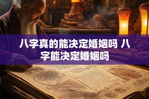 八字真的能决定婚姻吗 八字能决定婚姻吗 八字真的能决定婚姻吗 八字能决定婚姻吗