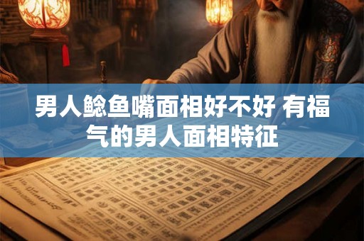男人鲶鱼嘴面相好不好 有福气的男人面相特征
