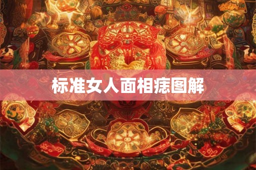 标准女人面相痣图解 标准女人面相痣图解